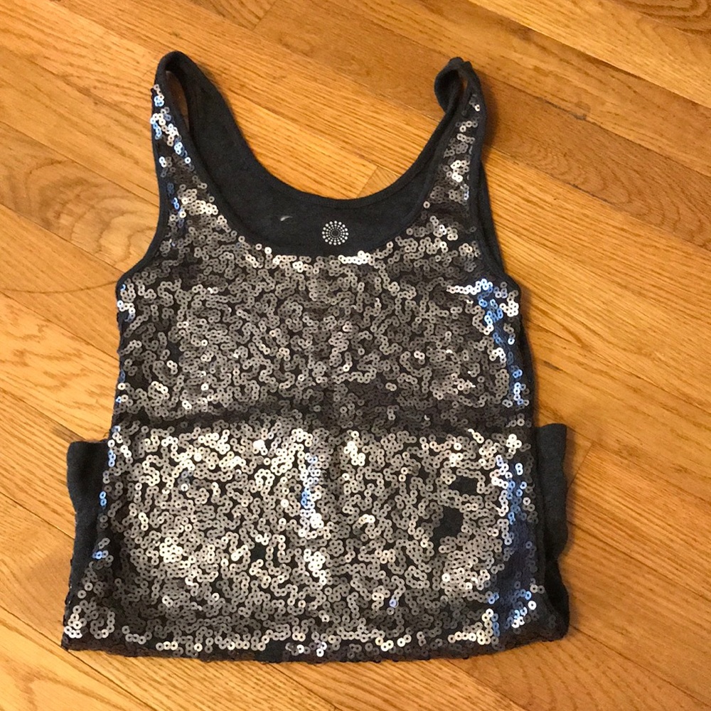 Sequin Tank Top